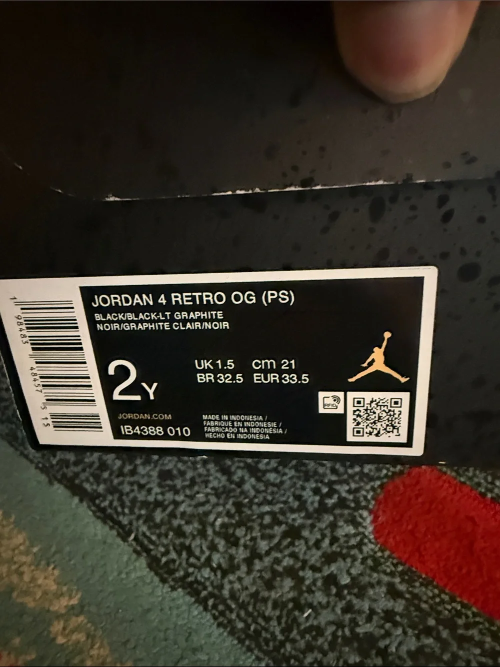 Jordan 4’s All-Black Retro Sneakers